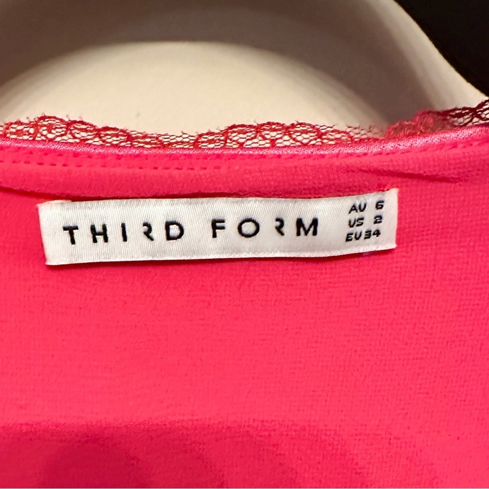 Third Form Barbie Pink Robe Style Dress Size 2 - Picture 6 of 8